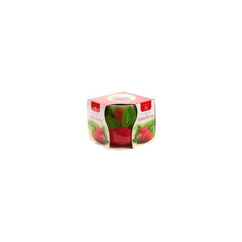 Admit Svíčka ve skle 100g Strawberry (12/bal)