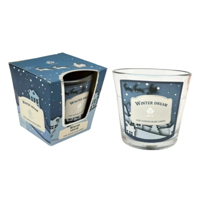 Arome Svíčka ve skle 120g Winter Dream (12/bal 48/krt)