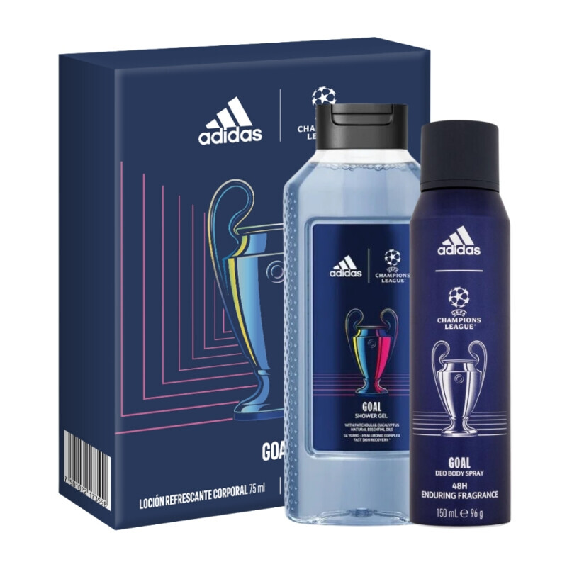 Adidas Dár.sada M 250ml SG+150ml Spray UEFA (6/krt)