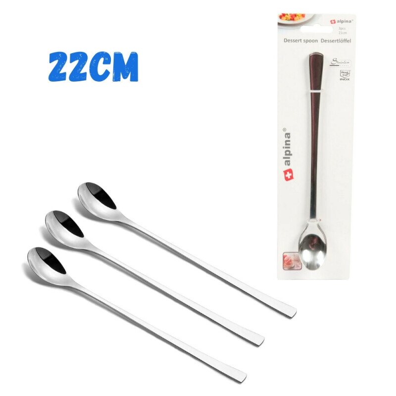 Alpina Lžička Dezertní 3ks 22cm 2,0mm (24/krt)