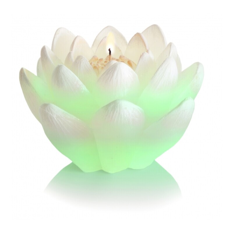 Bartek Svíčka Bukiet Lily 350g with diode White (6/krt)