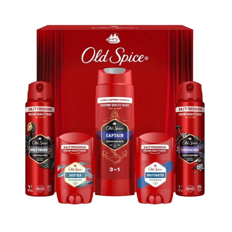 Old Spice Dár.sada M BOX (6/krt)