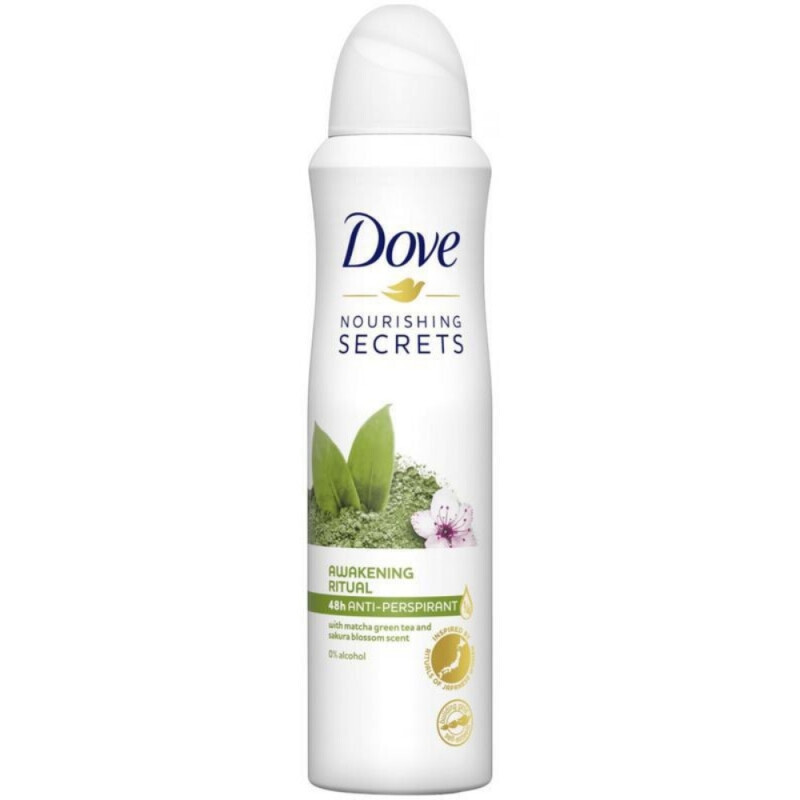 Dove 150ml Spray AP F Advanced Care Matcha Green Tea&Sakura Blossom N (6/bal)
