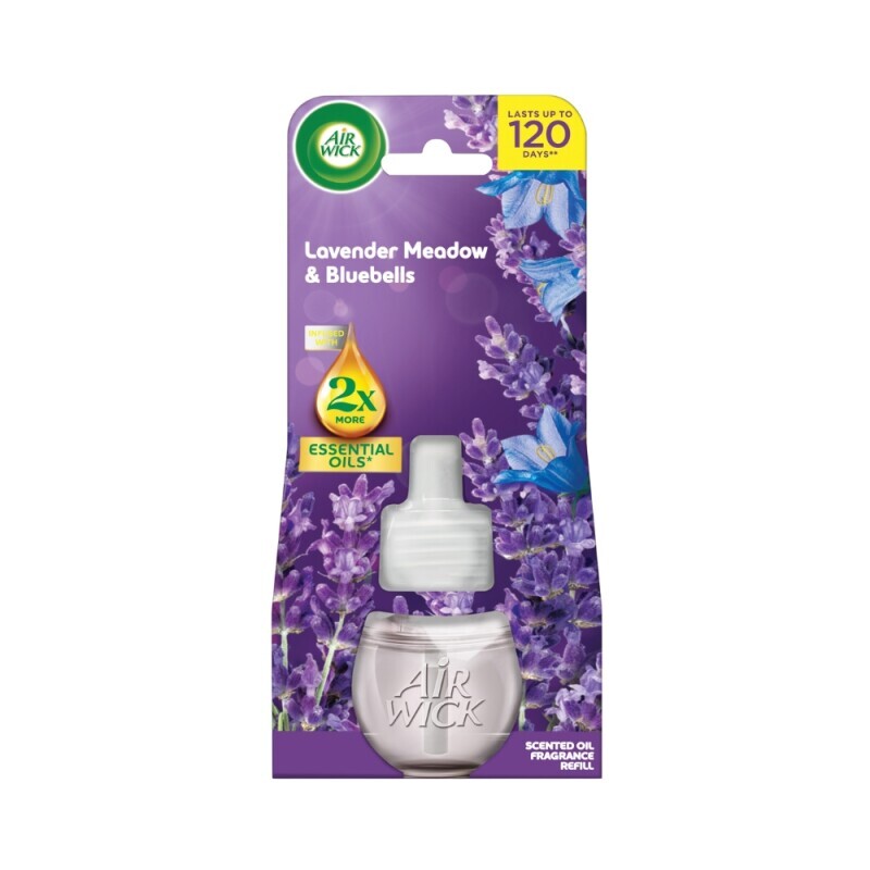 Airwick 19ml Electric náplň Levandulová louka a modré kvítky(6/krt)