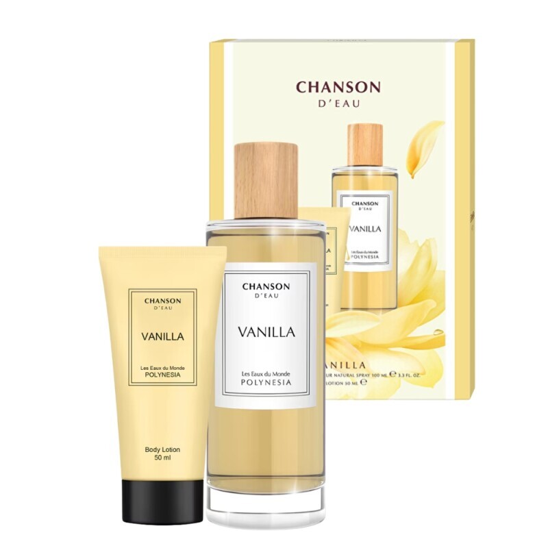 Chanson Dár.sada F 100ml EDT+50ml Balm Les Eaux du Monde (6/krt)