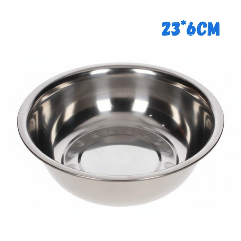 Miska nerez 23*6cm (10/bal 400/krt)