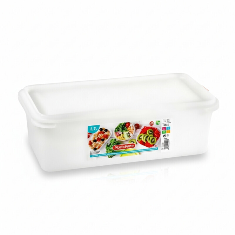 P. Forte Krabička na obed frost  3700 ml bila(12ks/bal)