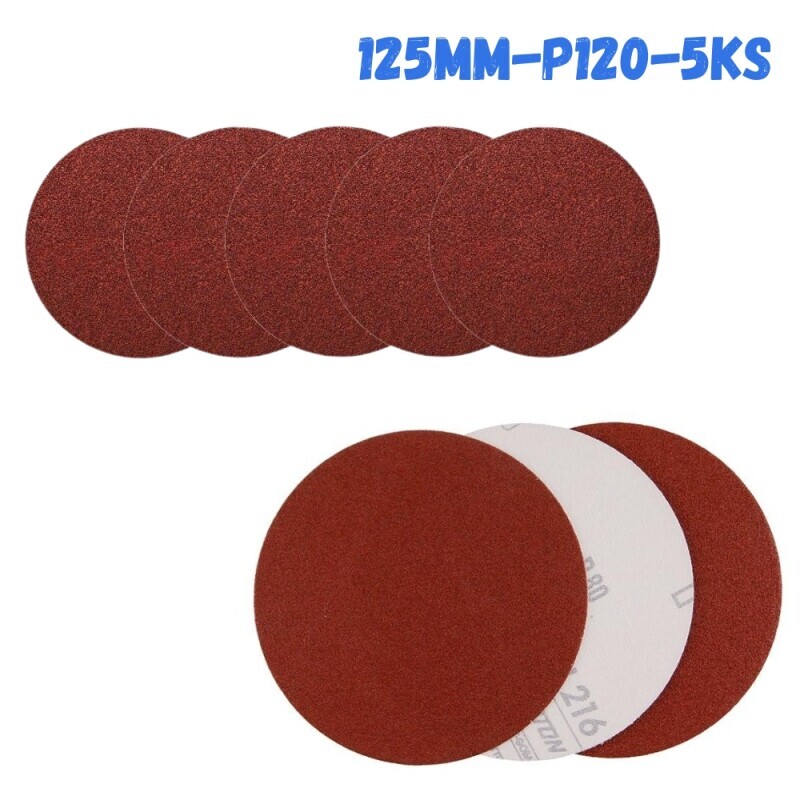 Magg Brusný výsek 125mm-P120-5ks
