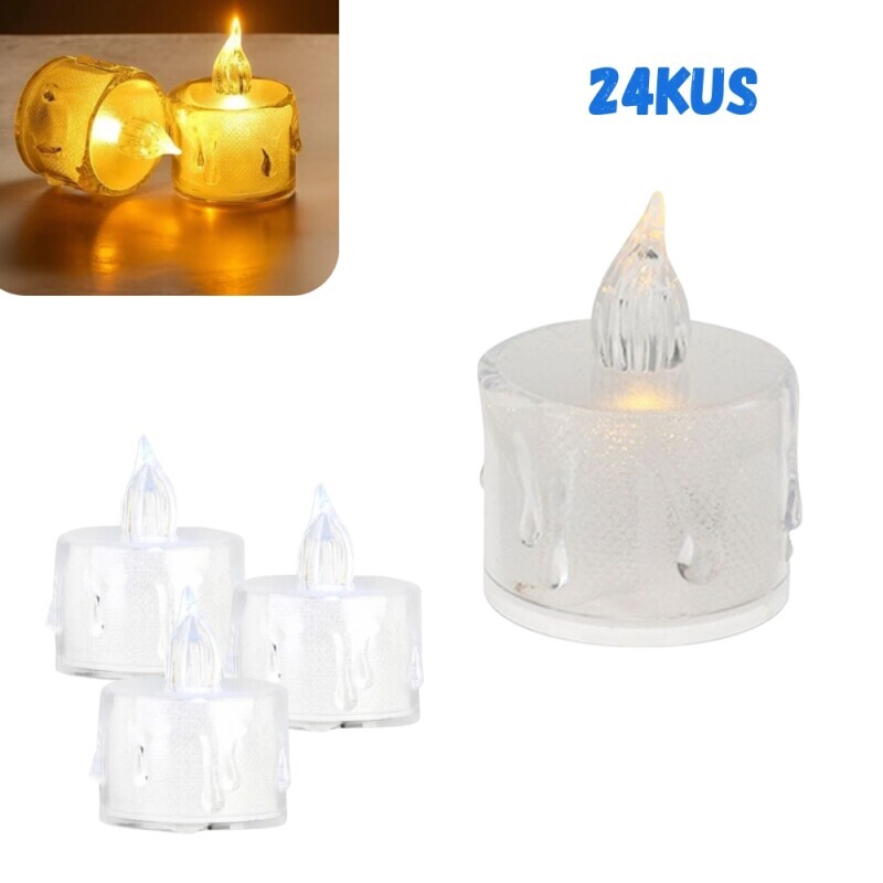 LED svíčka na baterie (24/bal 960/krt)