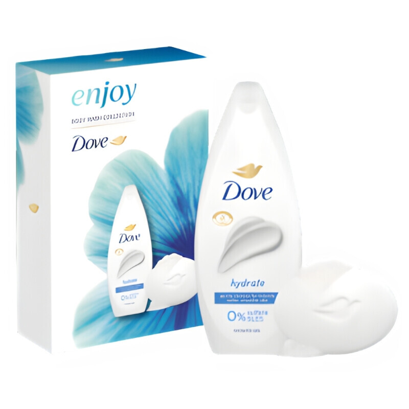 Dove Dár.sada F 250ml SG+90g Soap Enjoy (6/krt)