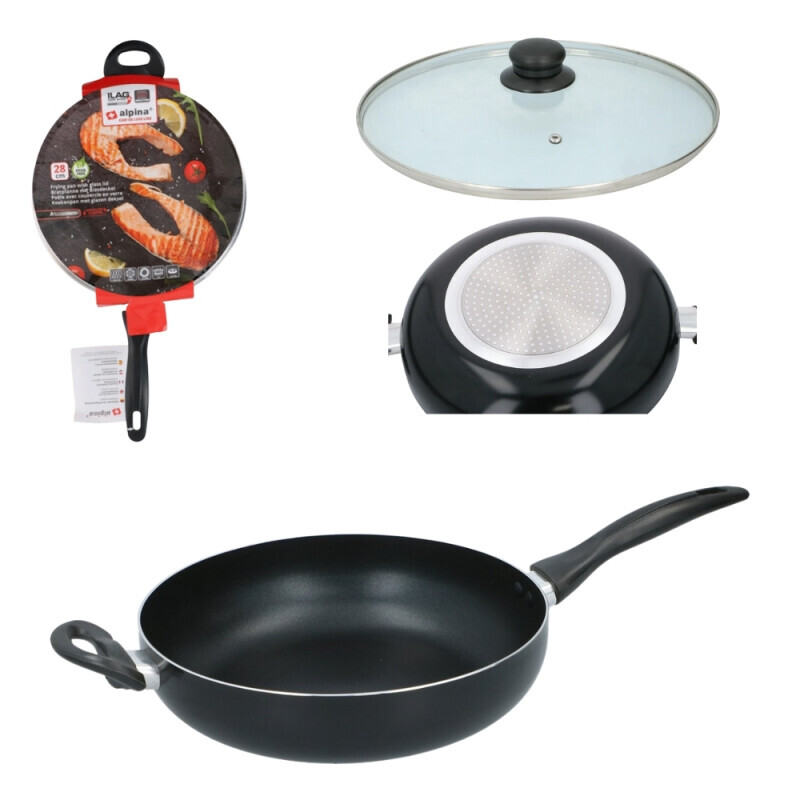 Alpina Pánv se skleněnou poklicí, Ø28cm(6/krt)