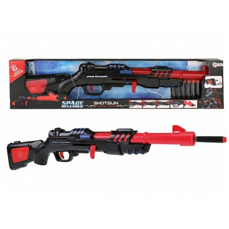 FOAM STRIKEX Puška s 6 šípy (8/krt)