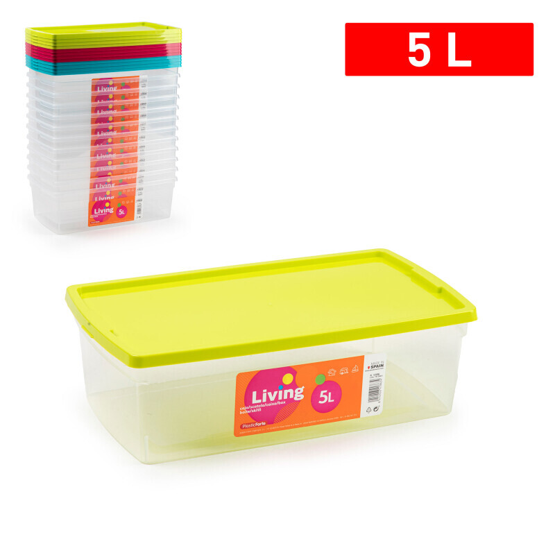 P.Forte Box plast Living 5l Color (12/bal)