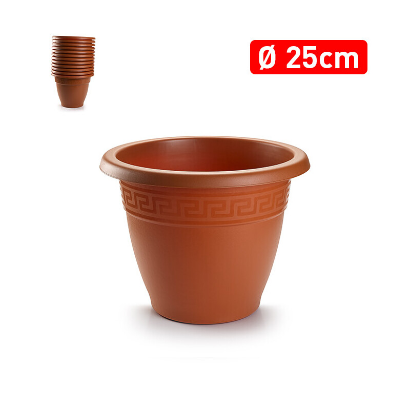P.Forte Květináč plast kul. 25cm (12/bal)