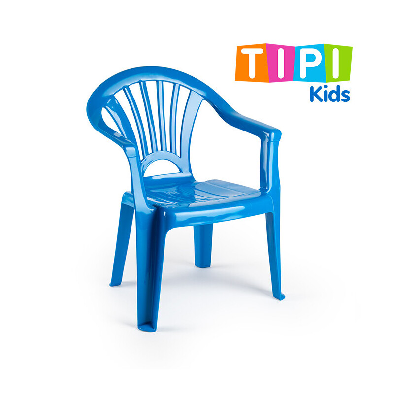P.Forte Židle dětská plast Azul (1/bal)