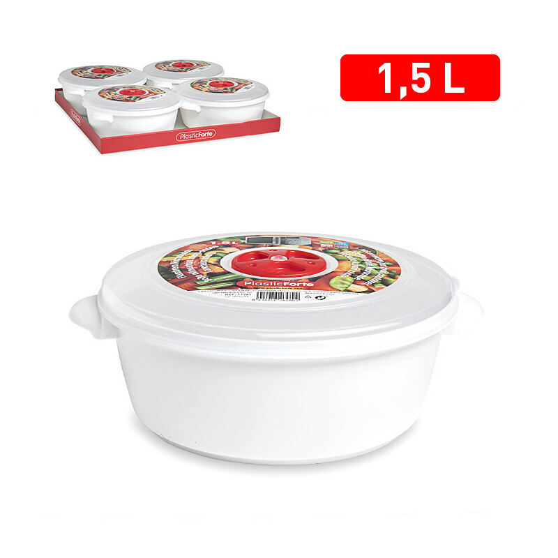 P.Forte Dóza plast do mikro. 1,5l (4/bal)