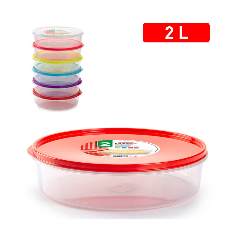 P.Forte Dóza plast Omelette kul. 2L Color  (6/bal)