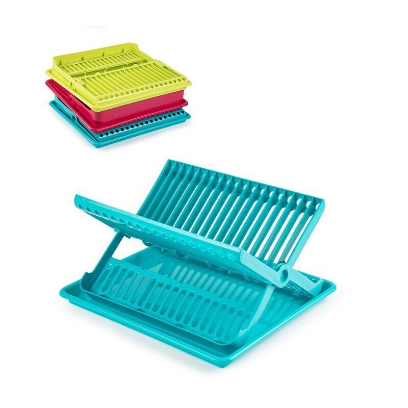 P.Forte Odkapávač na nádobí plast skládací Color (3/bal)