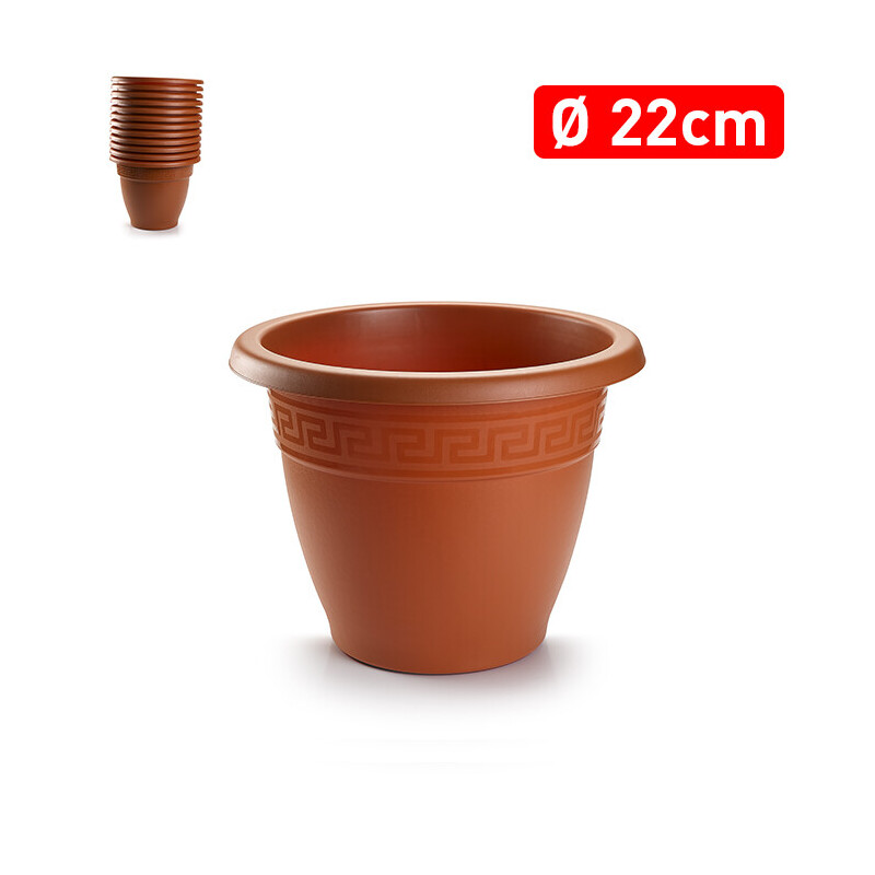 P.Forte Květináč plast kul. 22cm (12/bal)