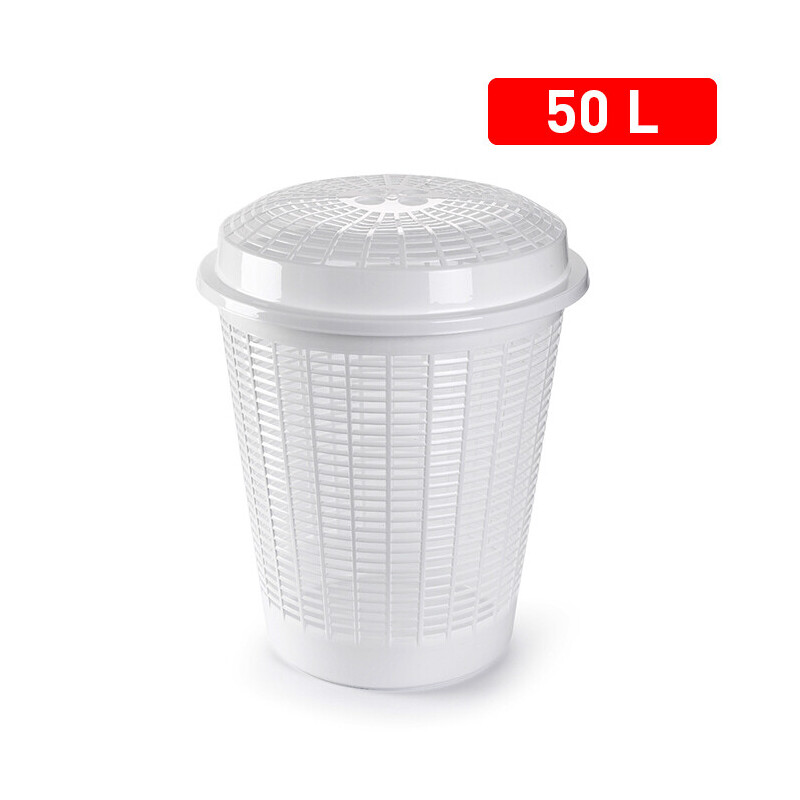 P.Forte Koš na prádlo s víčkem 50l Color (6/bal)