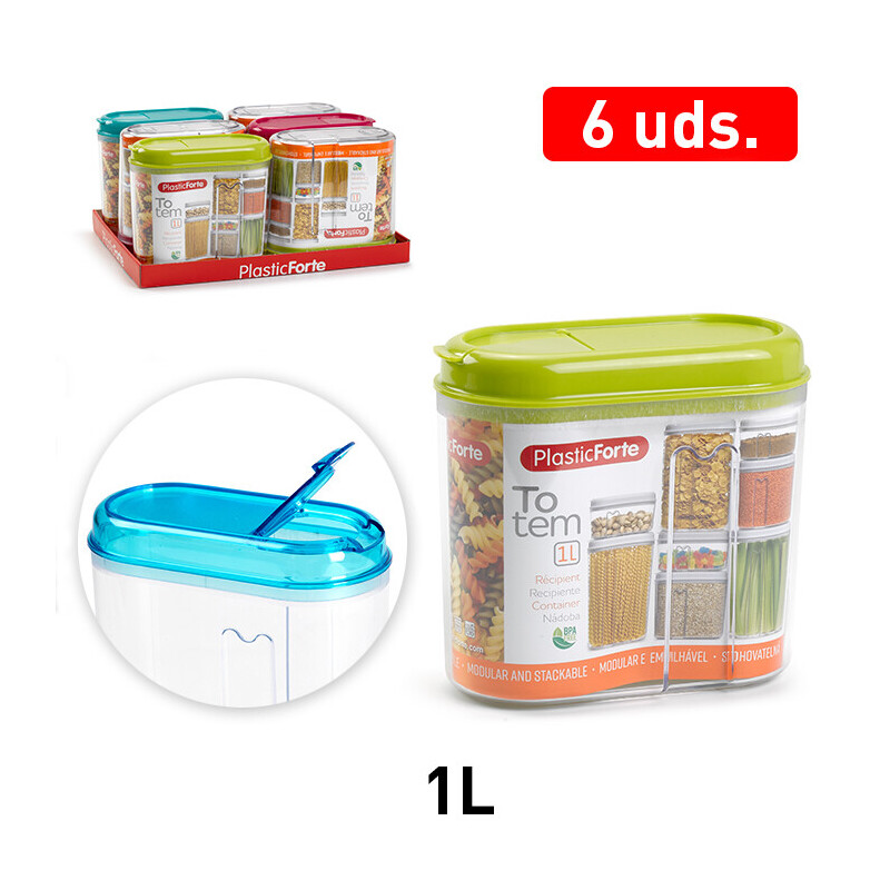 P.Forte Dóza plast Totem 1l (6/bal)