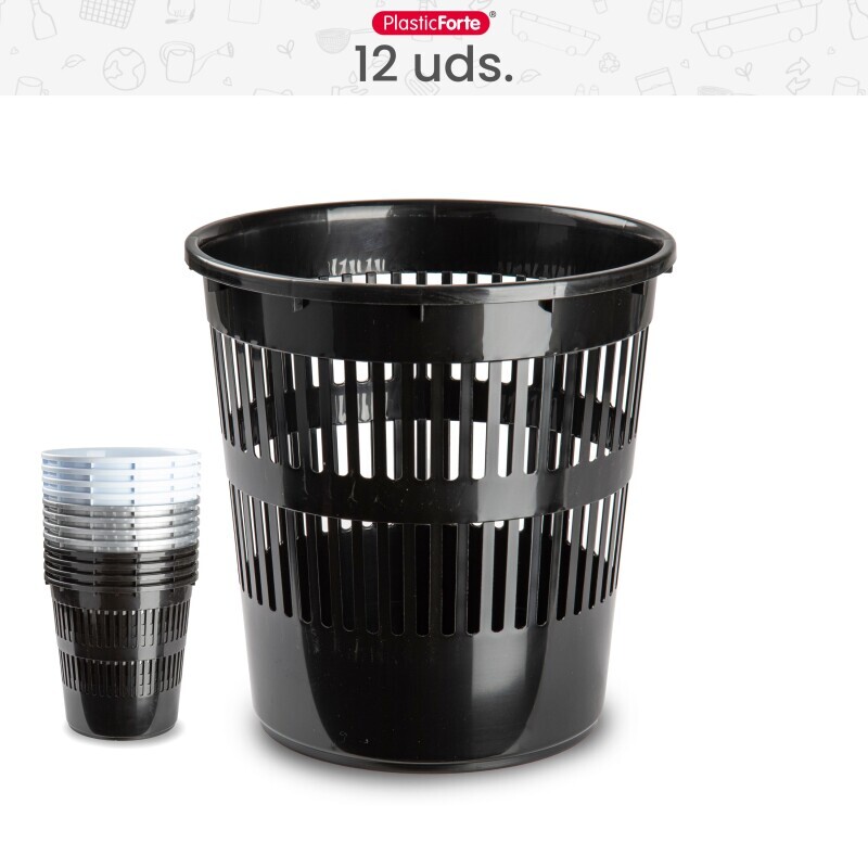 P.Forte Odpadkový koš kancelář.kul. (12/bal)