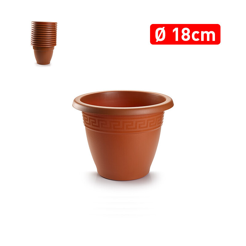 P.Forte Květináč plast kul. 18cm (12/bal)