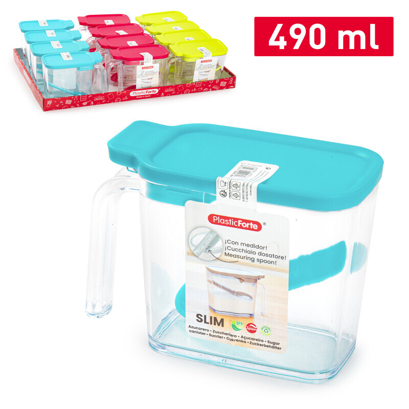P.Forte Cukřenka plast Slim (6/bal)