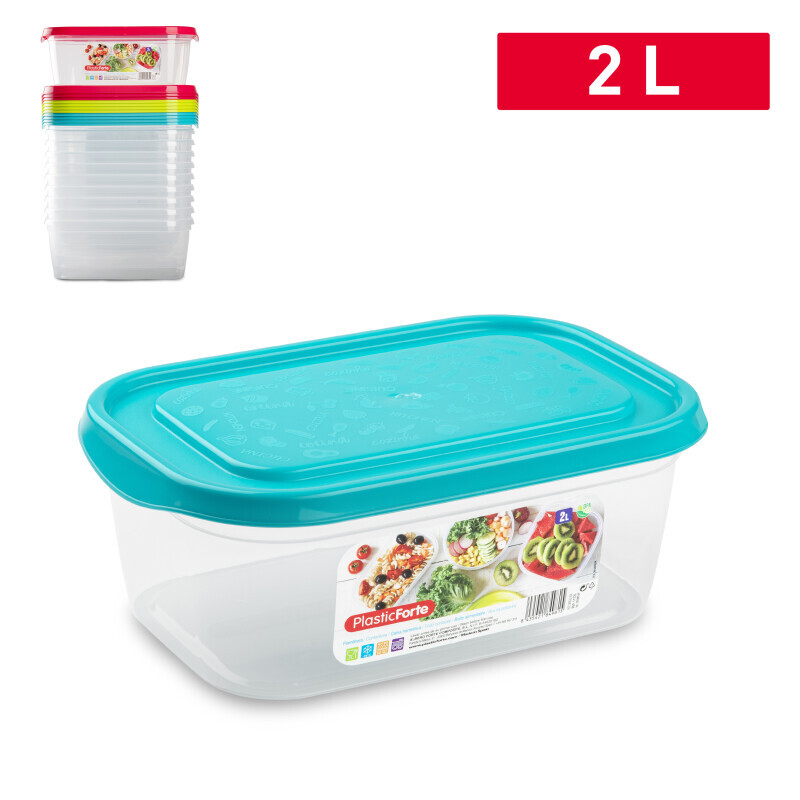 P.Forte Dóza plast Basic 2L (12/bal)