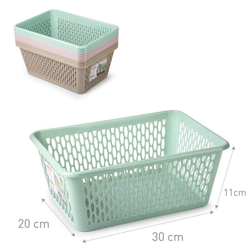 P.Forte Košík plast Aire 30*20cm VRM (12/bal)