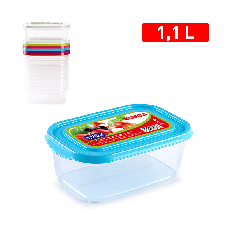 P.Forte Dóza plast Basic 1,1L (12/bal)