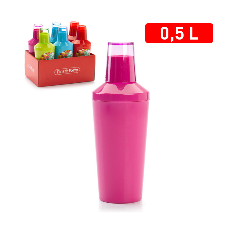 P.Forte Šejkr plast 500ml (6/bal)