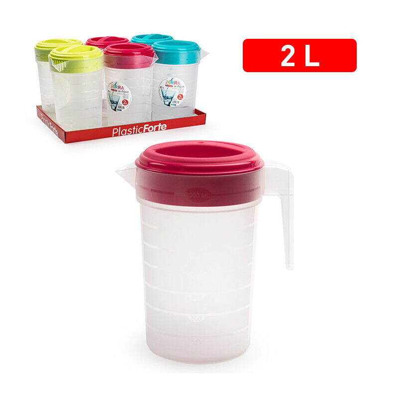 P.Forte Džbán plast 2l Color (6/bal)