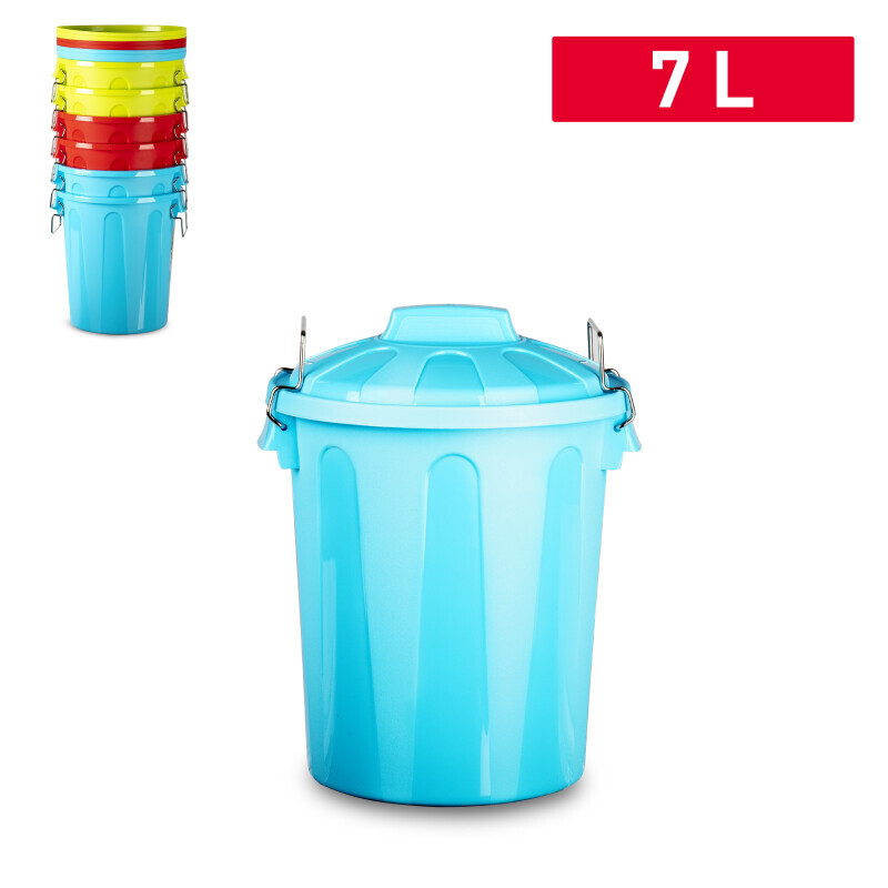 P.Forte Popelnice plast 7l Color (6/bal)