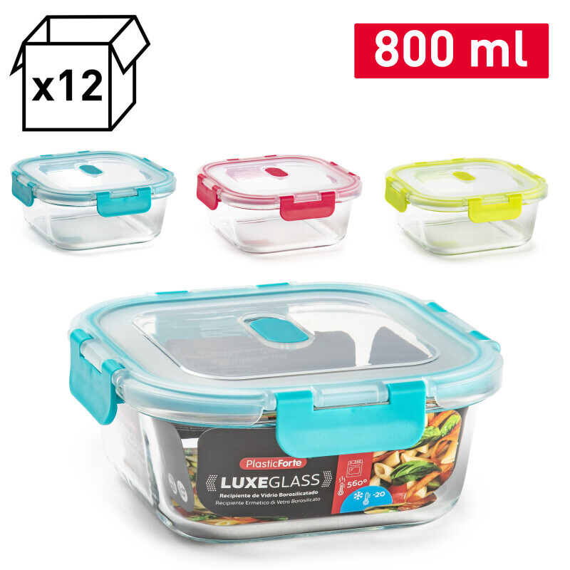 P.Forte Dóza Sklo+ventil 800ml(12/bal)