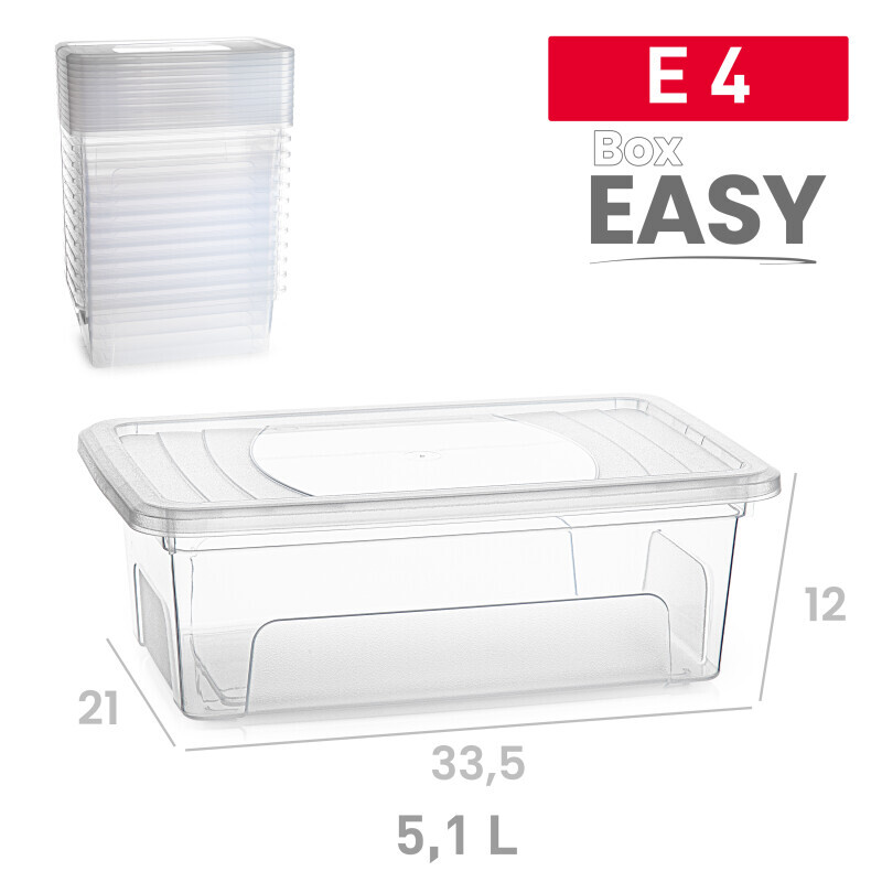 P.Forte Dóza plast Easy box 5,1l (12/bal)