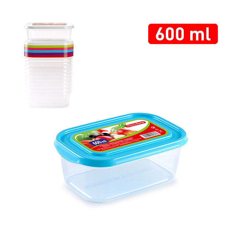 P.Forte Dóza plast Basic 600ml (12/bal)