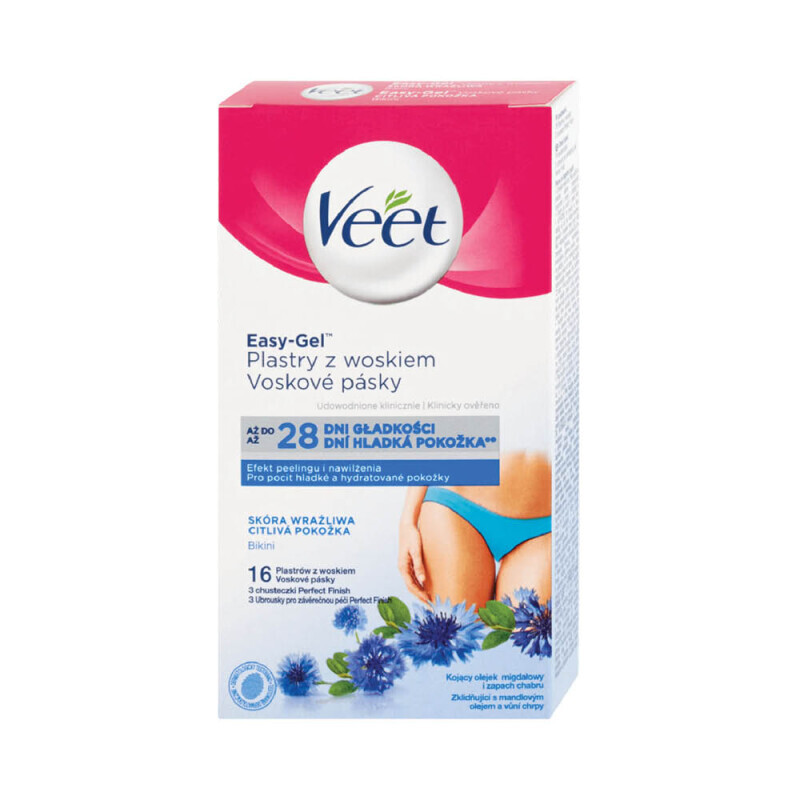 Veet Vosk.pásky 16ks Bikiny (12/krt)