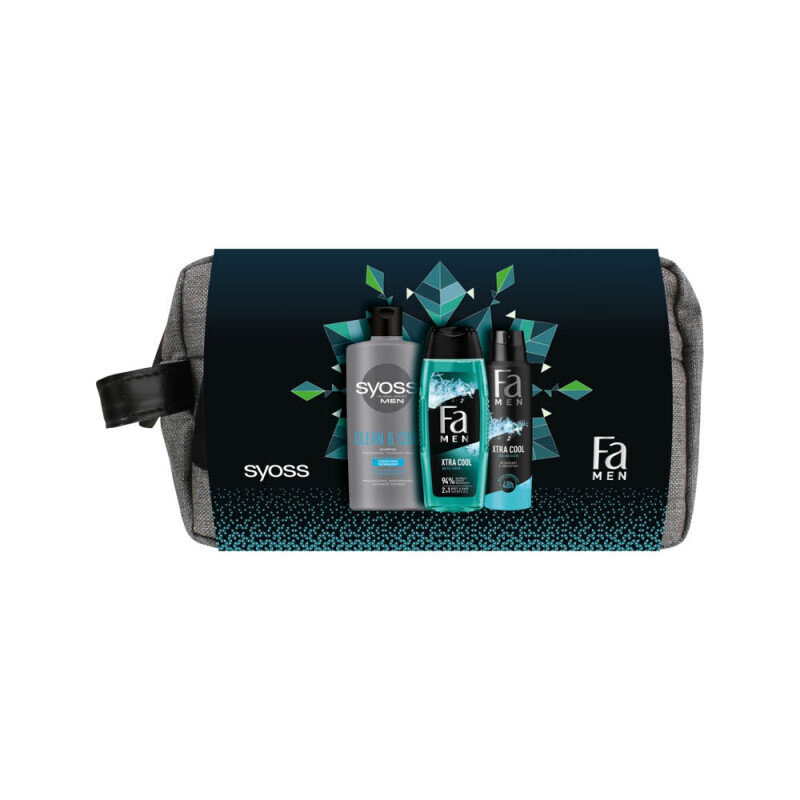 Fa+Syoss Dár.sada M 250ml SG+150ml Spray+440ml SHP+Bag (6/krt)