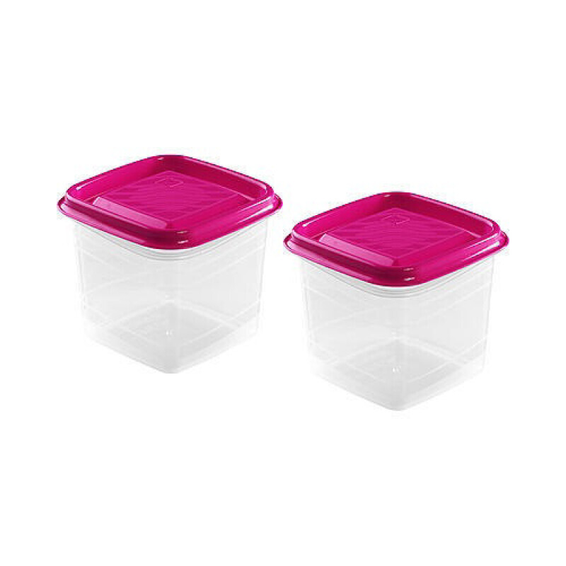 Dóza plast Palermo 0,7l 2ks (12/bal)