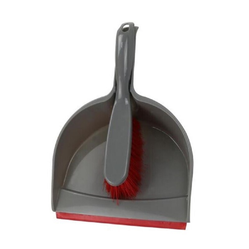 Toro Smetáček s lopatkou 32x22,5cm Šedá/Červená Guma (24/krt)