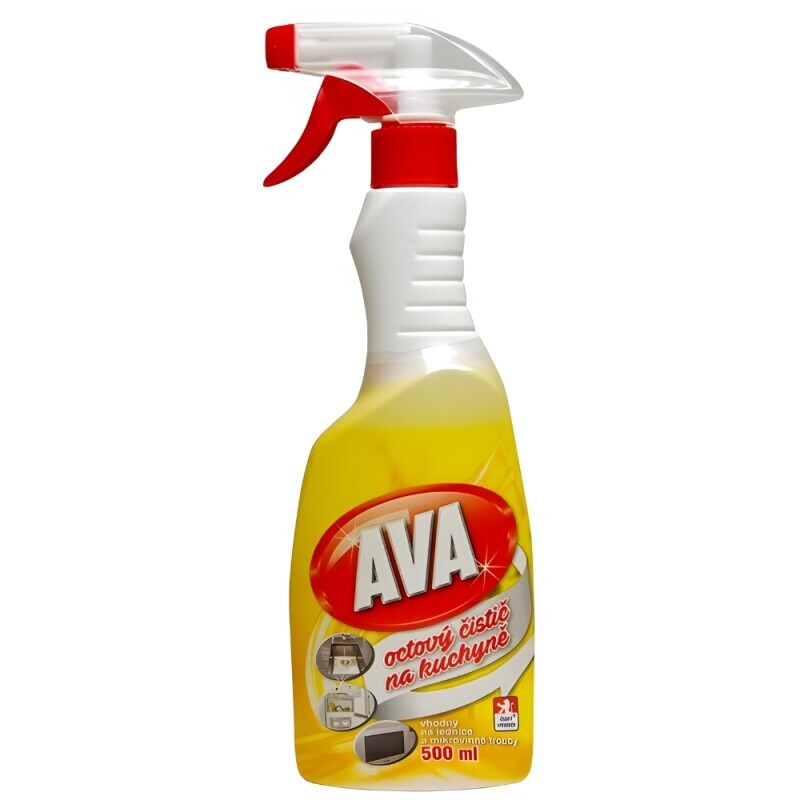 AVA 500ml octový čistíč na kuchyně (12/krt)