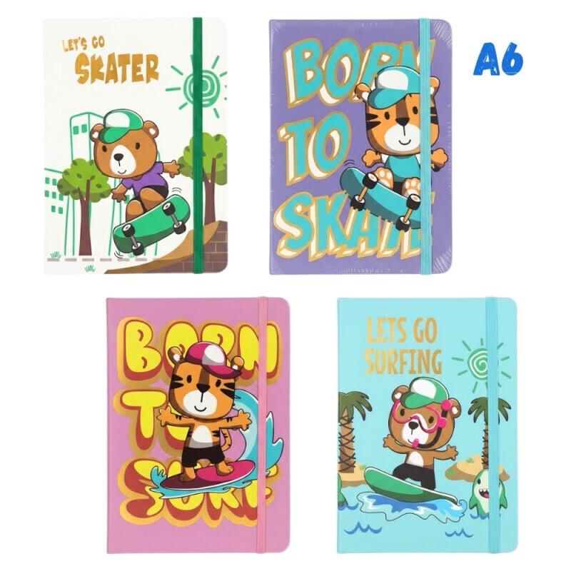 Poznámkový blok A6/80list Boarding (100/bal 200/krt)