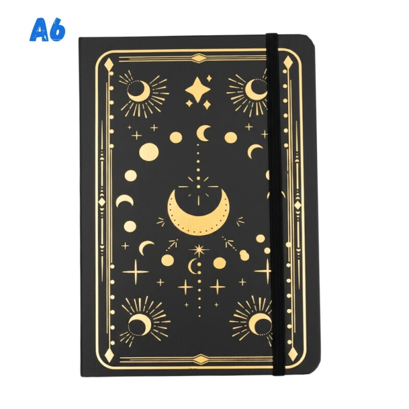 Poznámkový blok A6/80list Stars (100/bal 200/krt)