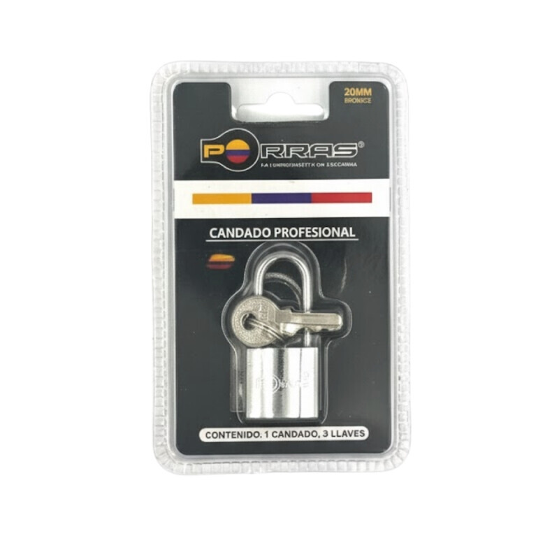 Zámek visací litina 22mm (15/bal 480/krt)