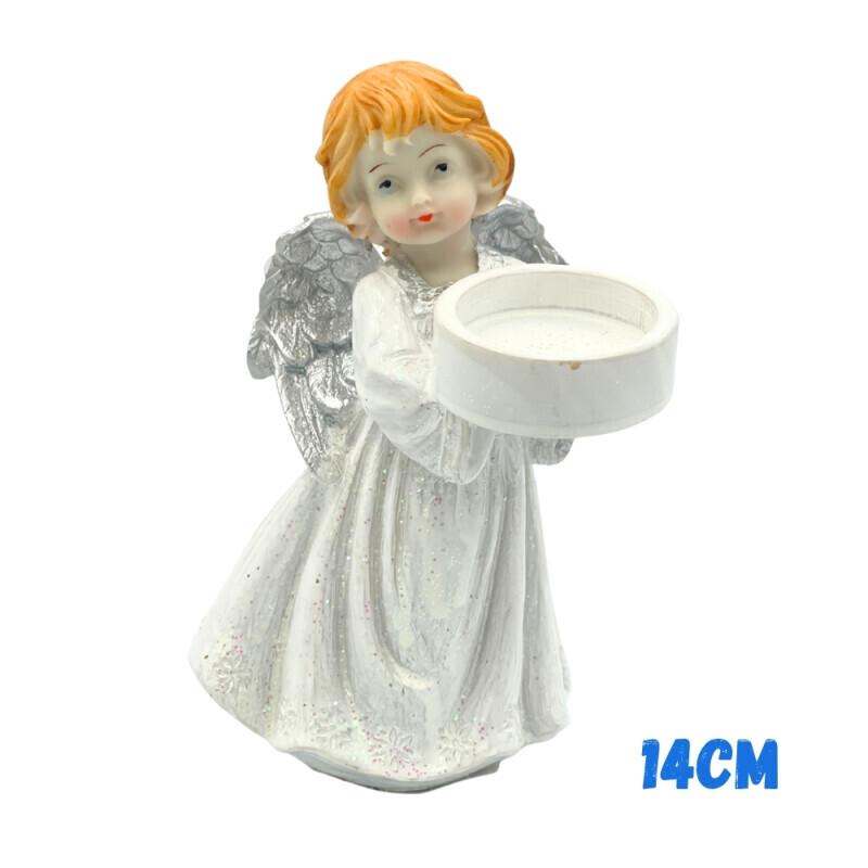 Dekorace Anděl 14cm (72/krt)