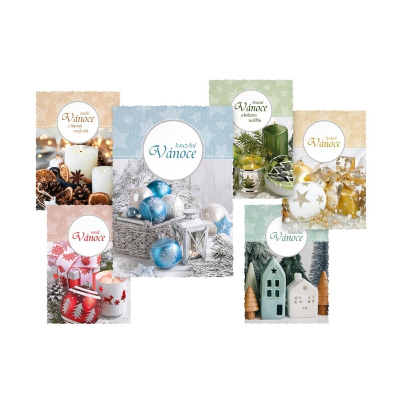 MFP Vánoční pohlednice C/168 (50/bal)