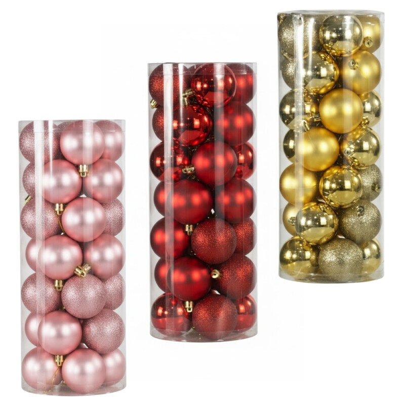 Vánoční koule 45ks/5cm (18/krt)