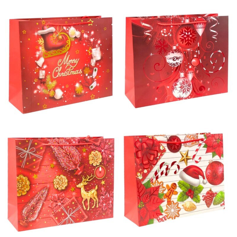 Vánoční dárková taška ''S'' (12/bal 720/krt)