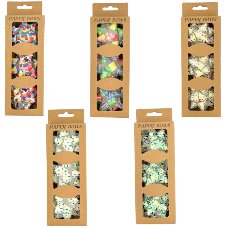 Dárková rozeta 3ks (12/bal 288/krt)